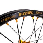 KKE 21/18" EXCEL Wheels – Ultra Bee (Gold Nipples) - Image 2