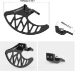 Front Brake Caliper Disc Cover for SurRon & Segway X160/X260 – Black - Image 3