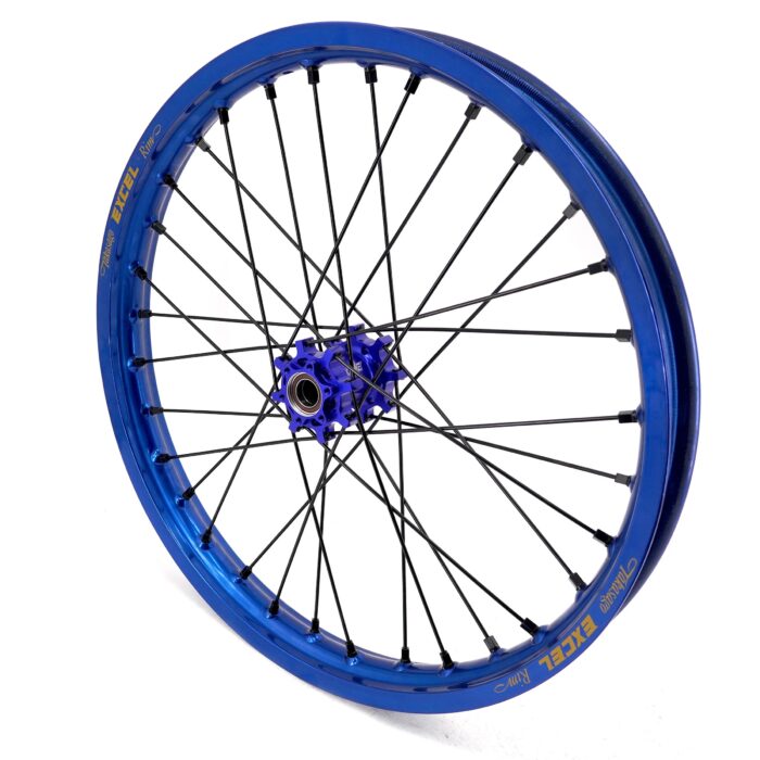 KKE 19/16" EXCEL Rims Wheel Set for SurRon Light Bee-X (Blue) - Image 6