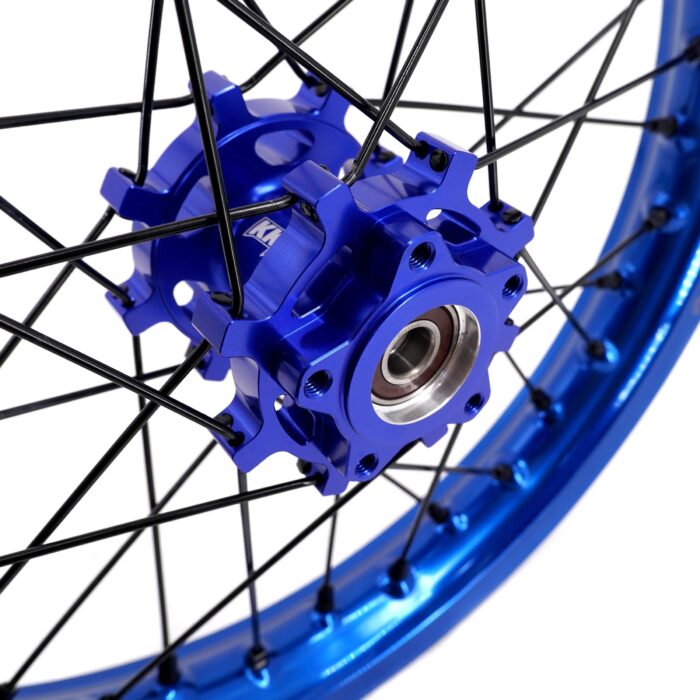 KKE 19/16" EXCEL Rims Wheel Set for SurRon Light Bee-X (Blue) - Image 3