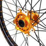 KKE 21/18" EXCEL Wheels – Ultra Bee (Gold Nipples) - Image 3