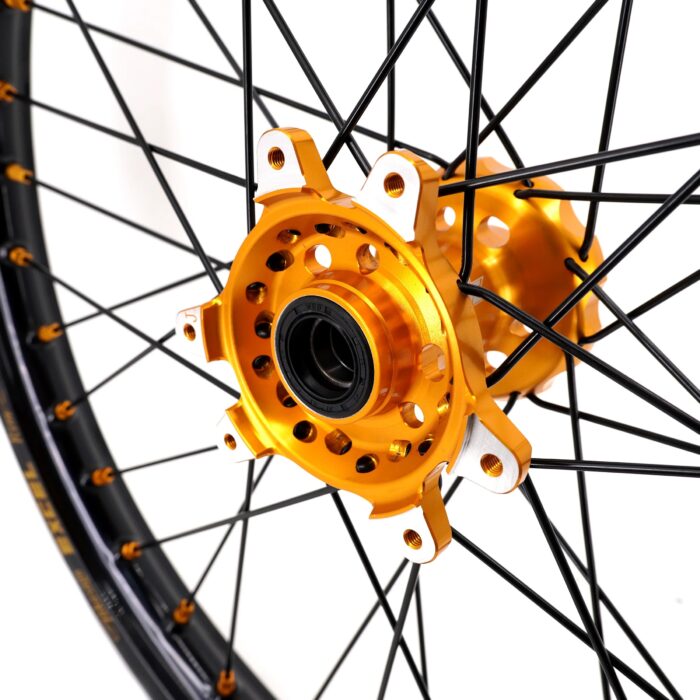 KKE 21/18" EXCEL Wheels – Ultra Bee (Gold Nipples) - Image 3