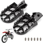 JFG RACING CNC Foot Pegs for SurRon Light Bee X & Dirt Bikes – Black - Image 4