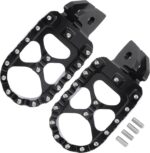 JFG RACING CNC Foot Pegs for SurRon Light Bee X & Dirt Bikes – Black