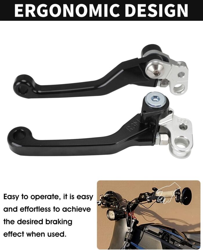 JFG RACING Foldable Brake Levers for SurRon Light Bee & Segway X - Image 3