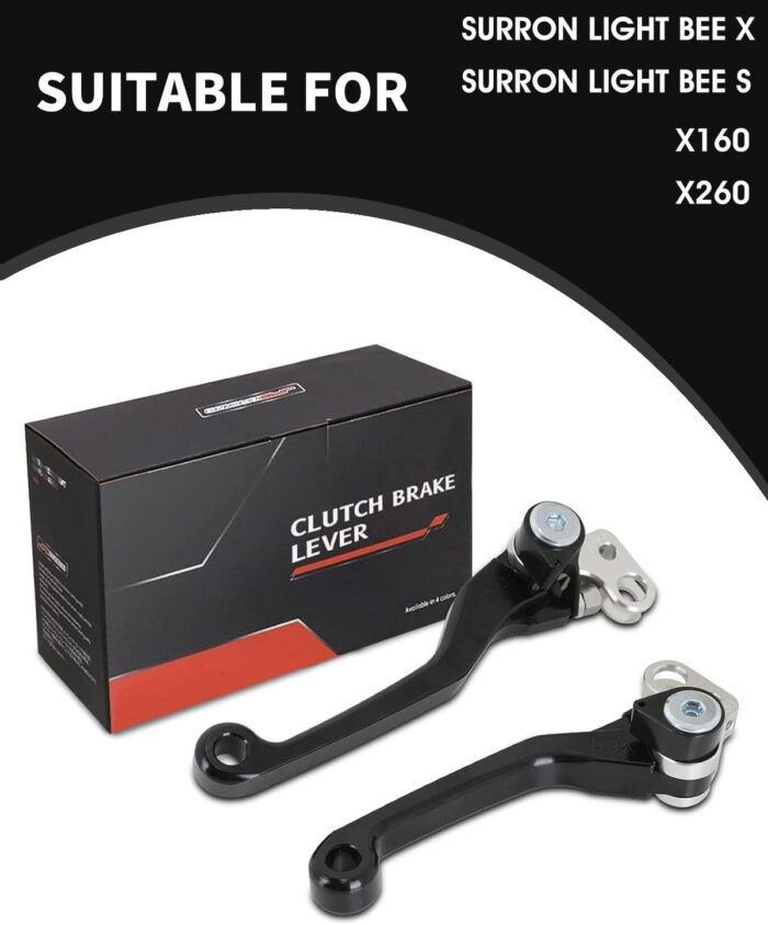 JFG RACING Foldable Brake Levers for SurRon Light Bee & Segway X - Image 6