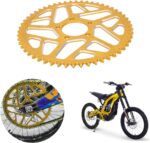 JFG RACING 54T Rear Sprocket for SurRon Light Bee & Segway – Gold - Image 2