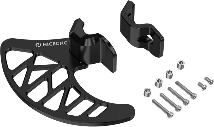 Front Brake Caliper Disc Cover for SurRon & Segway X160/X260 – Black - Image 7