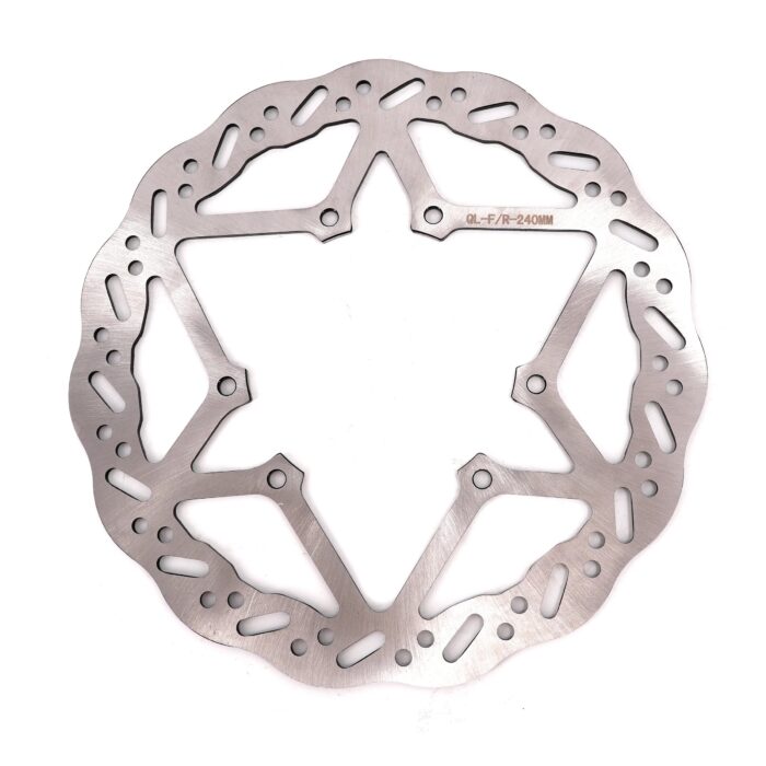 KKE 240MM Brake Rotors (Front & Rear) for SurRon Ultra Bee - Image 2