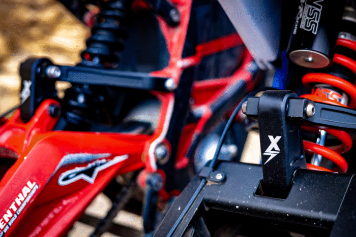 EBMX Rear Shock + V2 Linkage & Triangle for Sur Ron Light Bee - Image 4